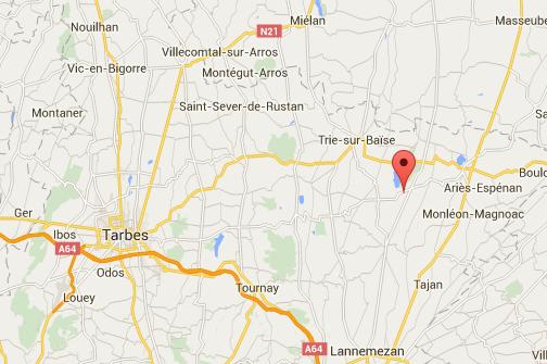 Trois morts dans un accident de la route à Campuzan au nord de Tarbes