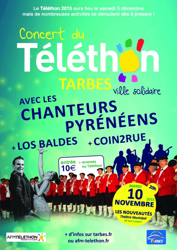 Concert Téléthon Tarbes