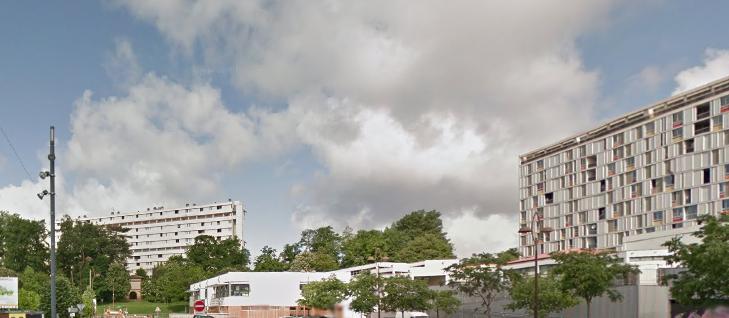 Le quartier Bellefontaine à Toulouse classé Zone de Sécurité Prioritaire, plaque tournante du trafic de drogue à Toulouse Photo (c) Google Map