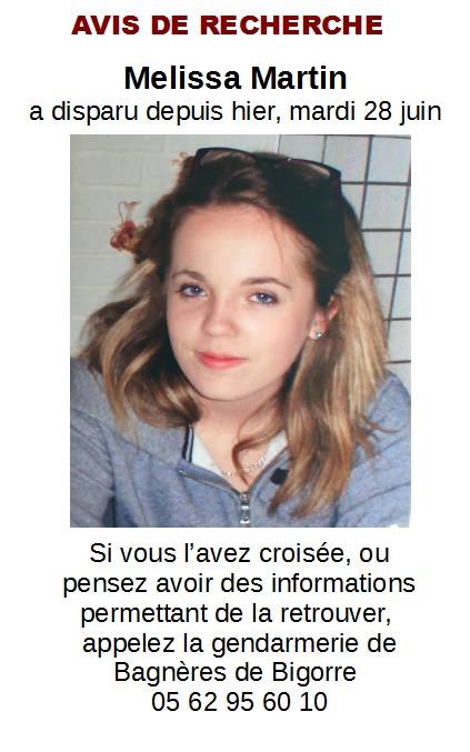 Avis de recherche pour tenter de retrouver une ado disparue &agrave; Bagn&egrave;res
