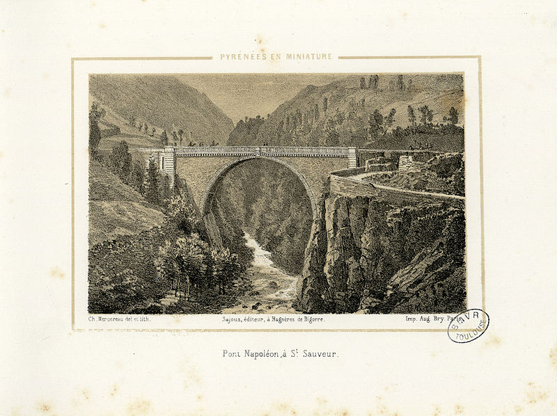 Luz Saint Sauveur. un cadavre d&eacute;couvert au pied du pont Napol&eacute;on