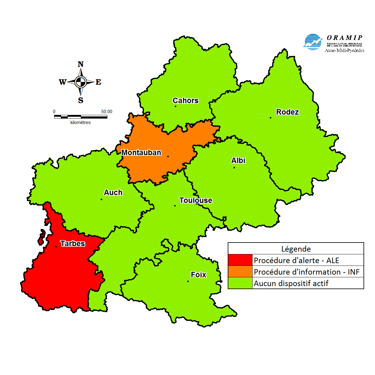 Alerte pollution à Tarbes, Lourdes et toutes les Hautes Pyrénées