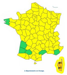 Verglas et Grand Froid. Tarbes et les Hautes Pyrénées en alerte jaune