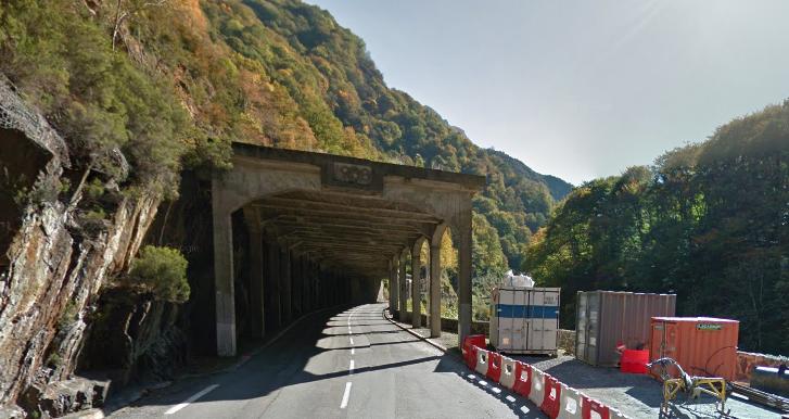 La route des gorges de Luz est fermée de 9h30 à 17h30 ce jeudi