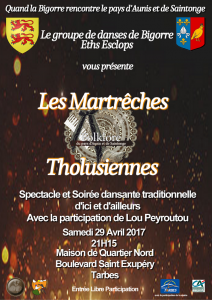 Soirée folklorique samedi soir à Tarbes