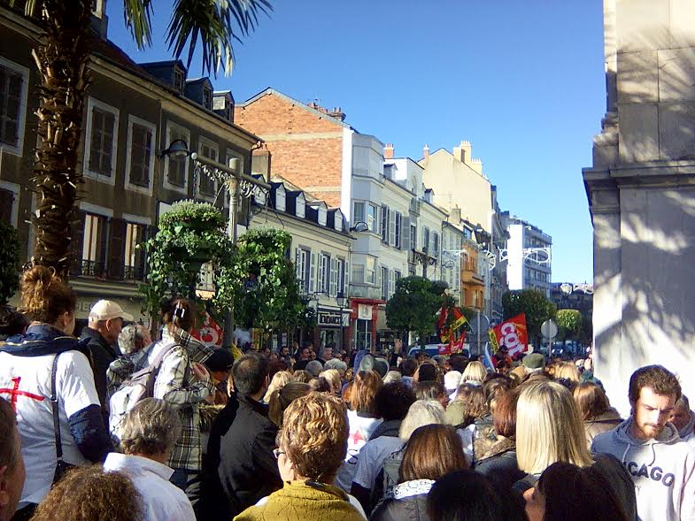 La manifestation contre la politique de Macron programmée mardi 10h à Tarbes