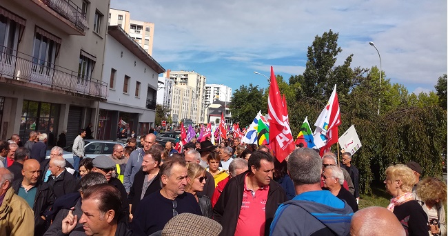Grève et manifestation de mardi. les perturbations à Tarbes